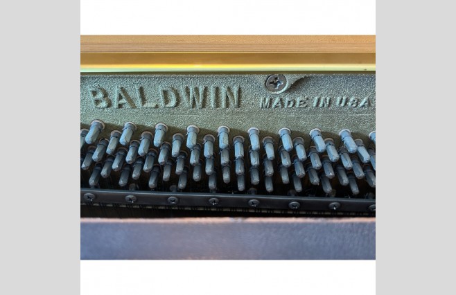 Baldwin Satin Mahogany Console Upright Piano, Used - All Inclusive Premium Package (SN:11103) - Image 6